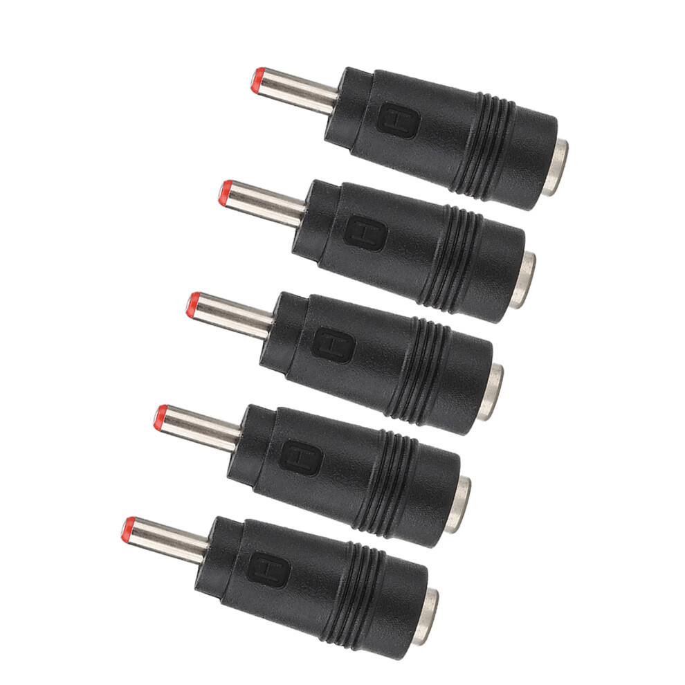 Pack Of 5 Dc Power Adapters - 5.5X2.1 Female To 3.5X1.35mm Male 8071363359502