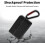 MINI Microphone Charging Case Silicone Protective Cover Dustproof Waterproof Vlog Accessory Black 5
