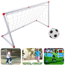 Children's Indoor Outdoor Soccer Goal Set with Ball & Pump Portable and Safe