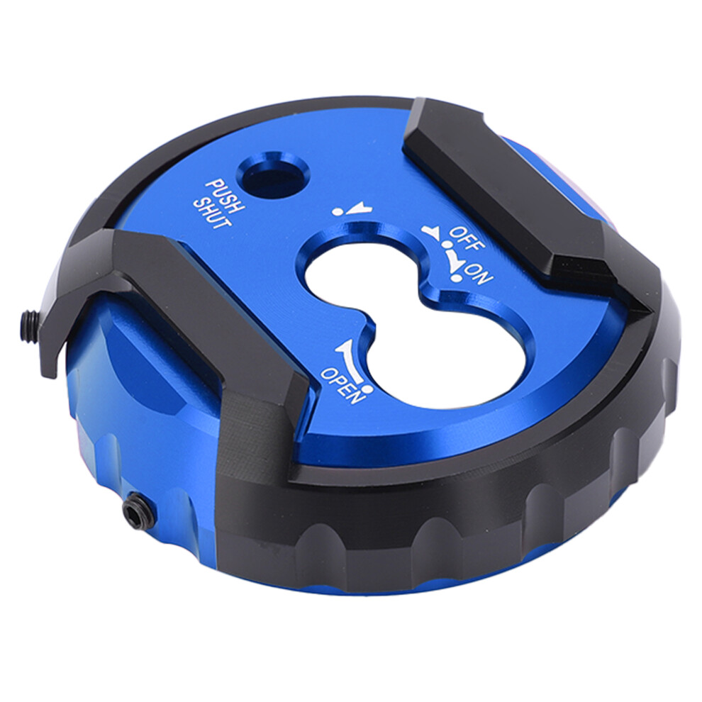Cnc Aluminum Seat Lock Cover Cap For Yamaha Nmax 125/150/155 Blue 6911363360875