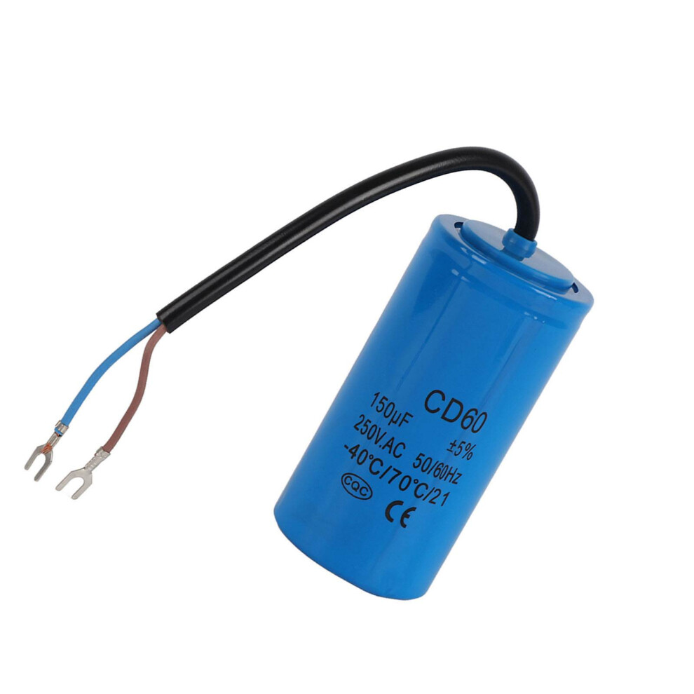 150Uf Cd60 Run Capacitor 250V Ac 50/60Hz For Motor Air Compressor 4051363360726