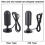 DTMB 30 dBi Autoantenne, 1,5 m Kabel, Schwarz 7