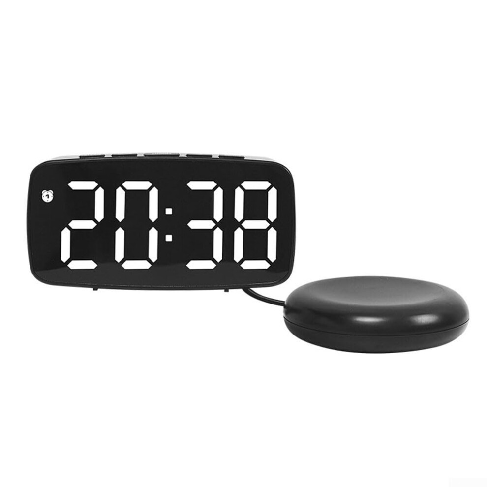 Smart Digital Alarm Clock Model C With Adjustable Brightness And Temperature Display For Bedrooms