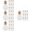 40St Små Glasflaskor Med Trälock Transparent För DIY Present 9