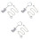 Fader Mormorsdotter Nyckelring 3