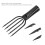 Versatile 3/4/5 Teeth Fish Spear Harpoon Fork Hook Stainless Steel 6