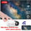 White Mini Home Theater Projector, Portable Wireless Smartphone Compatible, MultiFunction Projector, Easy Install 2