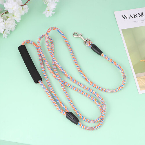 En Stycke Polyester Hunddragsel Dragrem Stark Rem För (Rosa) 2