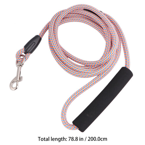 En Stycke Polyester Hunddragsel Dragrem Stark Rem För (Rosa) 1