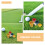 6 Set Gummigolftear Höjder För Hård Mark 8