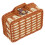 3St Picknickkorgar Fack För Småsaker, Simulerad Rattan 2