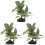 3Pcs Akvarielandskapsdekoration Simulerad Fiskbäddsväxt 4