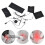 USB 5V 2A Electric Heated Jacket Pad Adjustable Temp 4-in-1 Multi-Use Kit 11