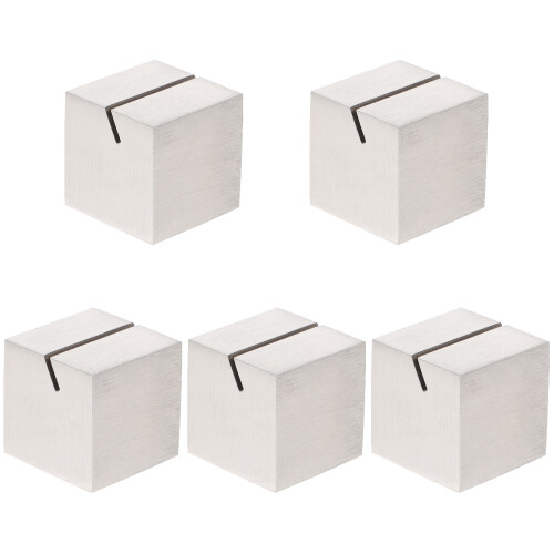 Place Card Holder Bordnummerställ Av Rostfritt 5Pcs 1
