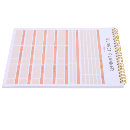 Daily Budget Planner Organisator Anteckningsbok Hantering