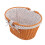 Imitation Rattan Vävd För Mat Förvaring 10