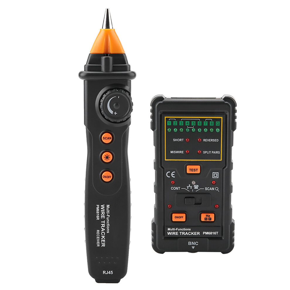 Peakmeter Pm6816 Network Cable Line Finder | Multifunctional Wire Tracker 8781363362968