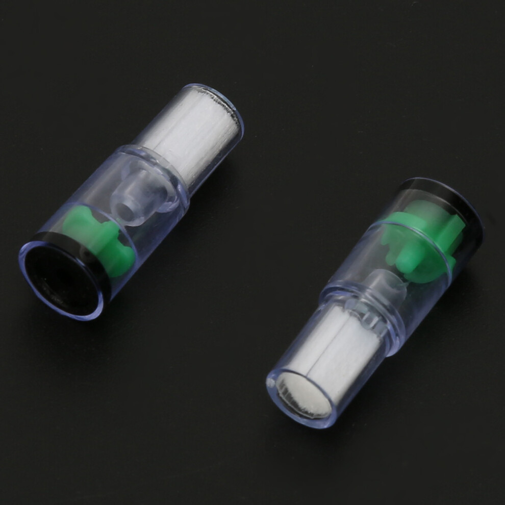 Set of 18 Dual Filtration Cigarette Mouthpieces for Smooth Smoke (Size: 1.2cm)
