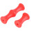Archery Bowstring Finger Protection Tabs in Red Silicone for Beginners 4