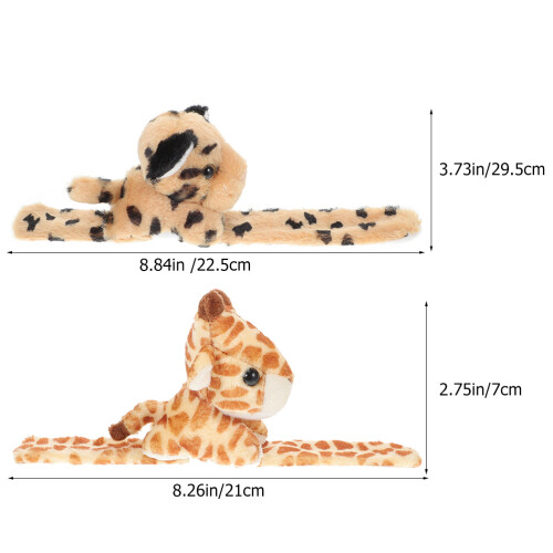 2 Slagarmband Leopar Plush 2
