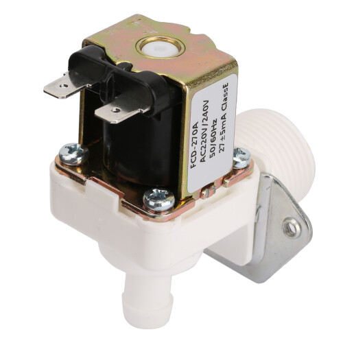 AC 220V N/C Solenoid Valve for Ice Maker - Durable Plastic Build 1