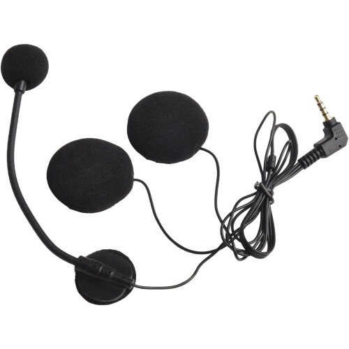 Half Helmet Mic Motorcycle Communication Solution Model A For On The Move 1