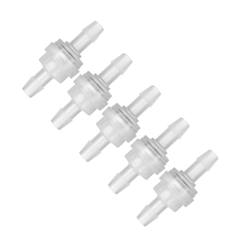 Water Treatment Check Valve 5Pcs Plastic Non Return One Way Flow 6Mm 9491363365027