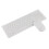 High Quality White 108 Keys Wireless Keyboard & Mouse Combo 2.4G 2