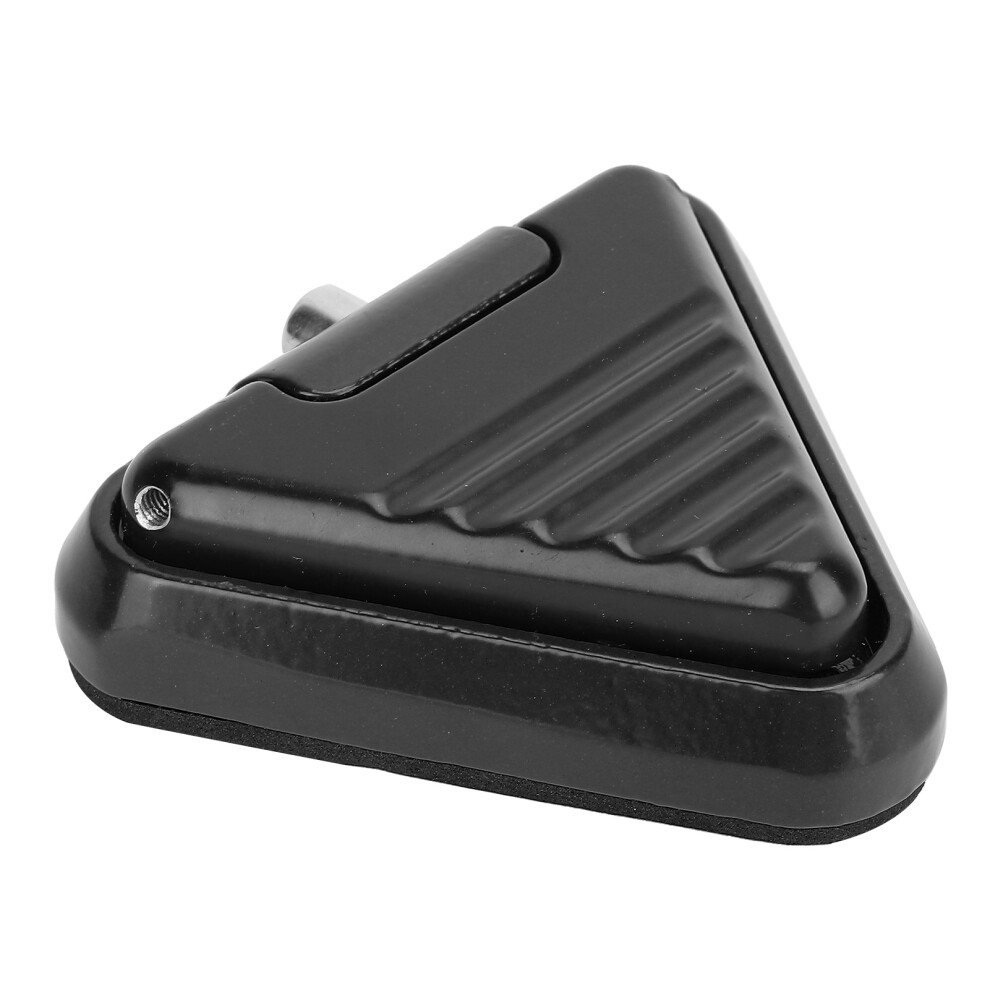 Black Alloy Portable Tattoo Foot Pedal Switch Rca Interface 7.8X7cm