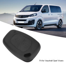 2 Button Car Remote Cover for Vauxhall Opel Vivaro Hard Plastic Key Fob Shell