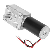 Speed Reduce Electric Gearbox Motor 8mm Shaft 24V Reversible Worm Gear Drive
