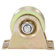 2 Stück 60mm Schiebetorrolle Stahl V-Rad 1214g