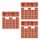 90 Pcs Kort Kinesiska Element För Barn Bort Present 8