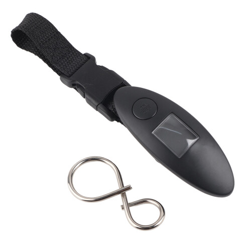 Portable Archery Bow Scale 88lbs with One-Button Operation & Hook 1