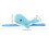 Whale Slap Armband Fylld Hugger Handband 2