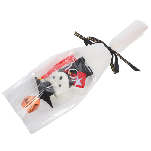 Graduation Bear Bukett Plush Present För Förtäringar