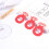 24Pcs Diamantdesign Vinglas Märkare Festlig Kopp 6