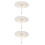 3Pcs Diy Pappersparaply Hantverk Graffiti Målning 9