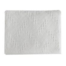 1St Wit Katoenen Fringe Tafelloper Voor Decoratie En Fotografie