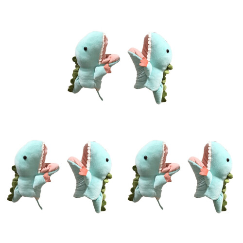 3 Par Varmhandskar Dinosaurieformade Plushhandskar För Barnflickor 1