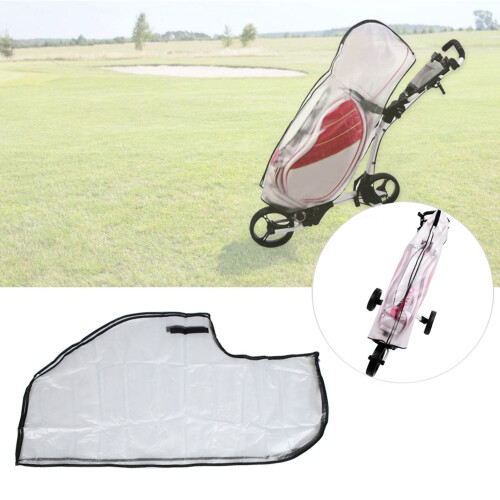 Waterproof Golf Bag Protection: PVC Easy Storage Full Coverage 2