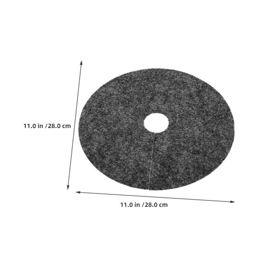 10Pcs Trädstamsmulchringar Återanvändbara 28Cm 2