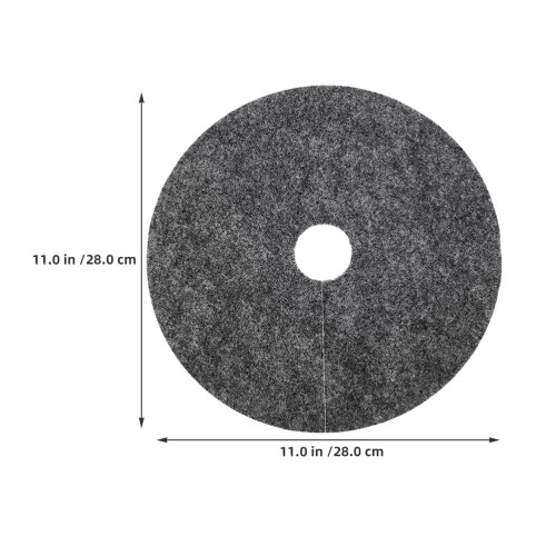 10Pcs Trädstamsmulchringar Återanvändbara 28Cm 1