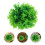 Faux Topiary Boll Växt Takupphängd Gräs Boll 4