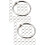 100St Multifunktionella Stora Metallring Nyckelringar Silver DIY 7