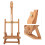 Studio Artist Display Stand: Wooden Adjustable H Frame Easel 18in 9