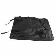 Große 66x49x6 cm 4K wasserdichte Zeichentasche - Schwarz