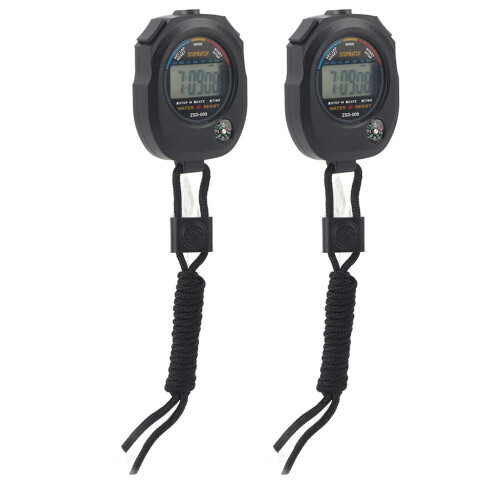 Durable Double-Layer Stopwatch for Running Swimming & Referees