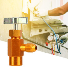 Refrigerant Bottle Opener Valve 1/4 SAE High Accuracy Tool TT1214