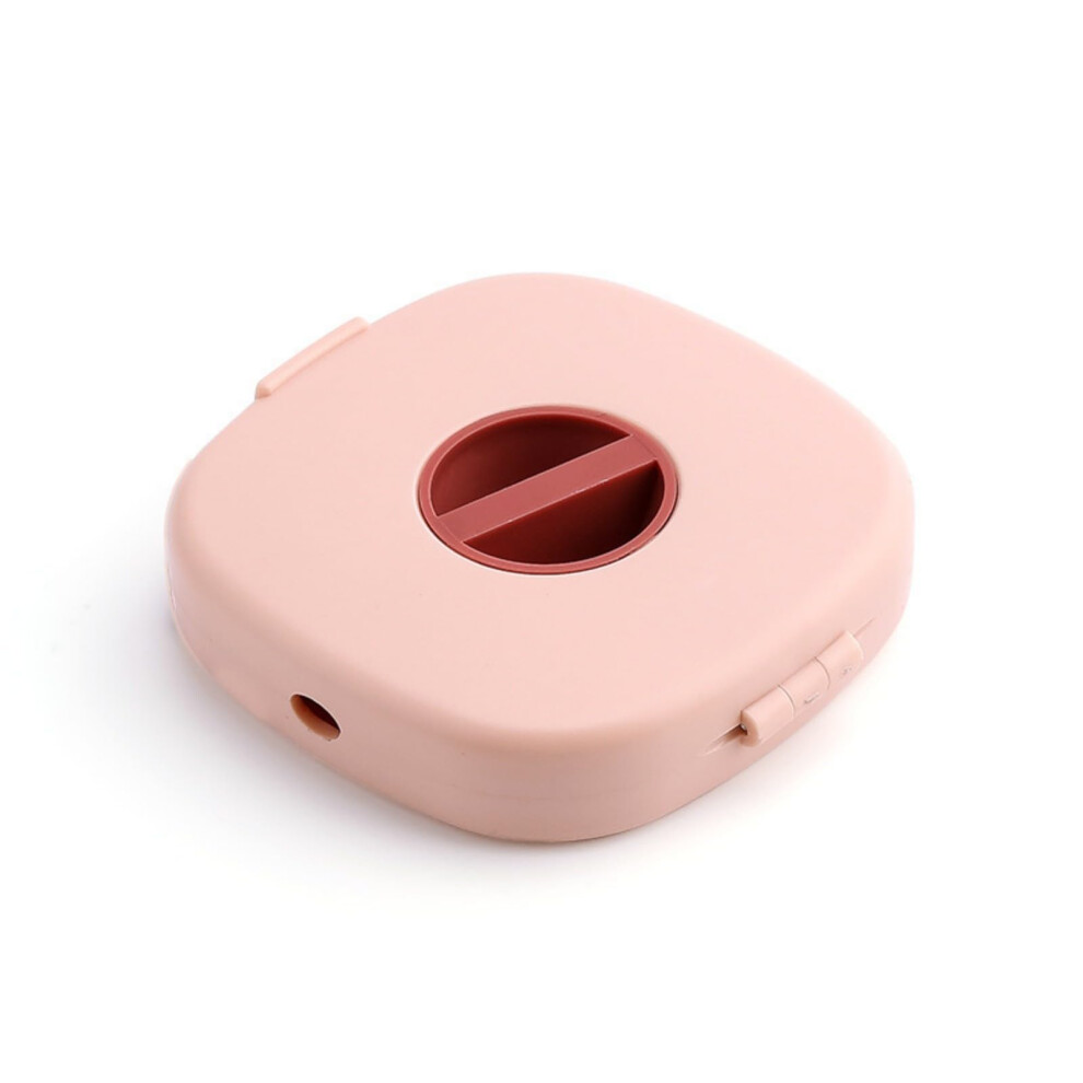Small Retractable Cable Reel Data Cable Organizer For Charging Wires And Cords, Compact Wire Storage Container 9067246991982